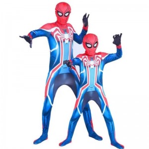 Superhero Spider-Man-børn passer til cosplay Spider-Man kostume Kids drengenyeste Halloween Carnival-kostume