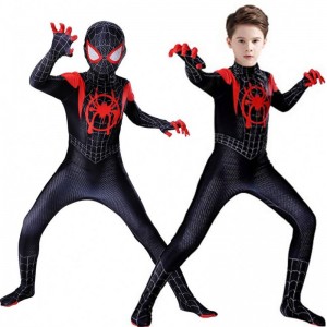 TV&film cosplay kostume zentai spiderman superhelt bodysuit spandex dragt til børn skræddersyet