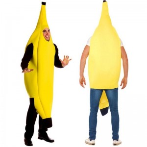 Billig engros cosplay karneval banan kostume