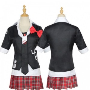 Danganronpa Enoshima Junko Uniform Comic Con Cosplay kostumer Halloween -scenerjule kostumer