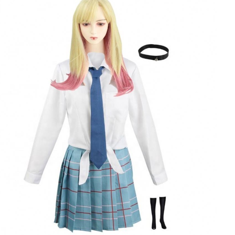 Ecowalson Marin Kitagawa cosplay My Dress Up Darling Costume School JK Uniformnederdel outfits Halloween Carnival Suit