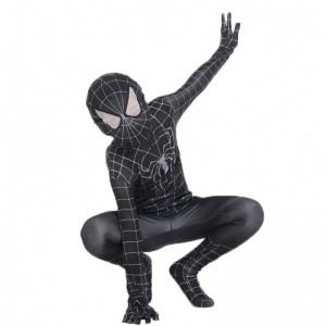 Spiderman Costume Fantasia Kids Anime Superhero Costume Anime Miles Morales TV&movie kostume