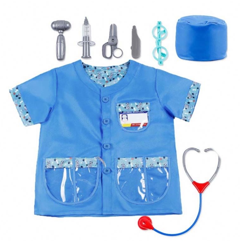Børnebørn erhverv cosplay multi karriere sygeplejerske veterinær kid doktor kostume hcbc-003