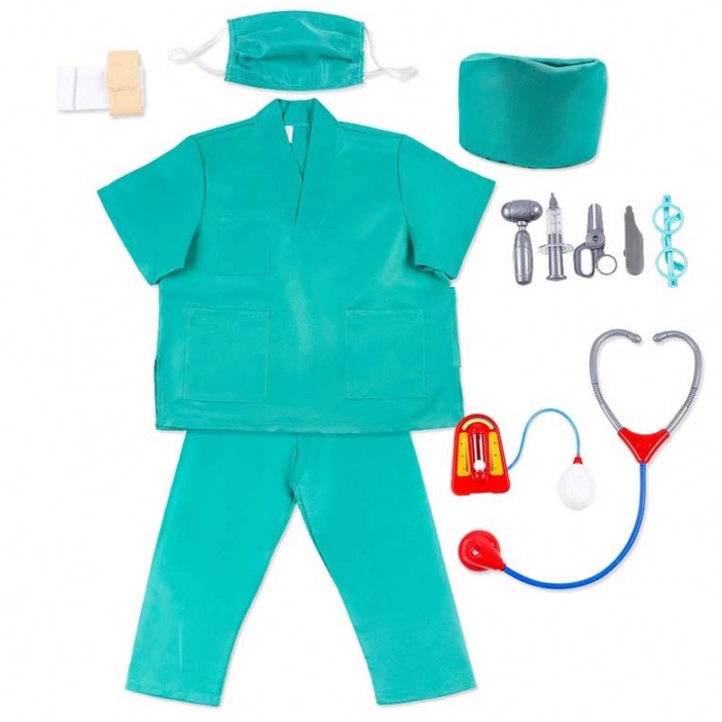 Børnebørn erhverv cosplay multi karriere sygeplejerske veterinær kid doktor kostume hcbc-003