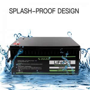 25V 300/400Ah genopladelige LiFePO4 lithium ion batterier batteri med bluetooth BMS