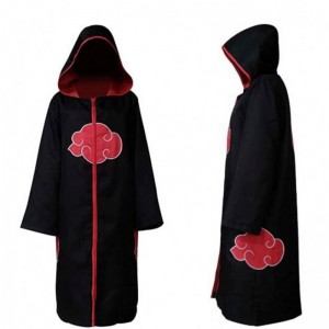 Cosplay sæt anime akatsukiuchiha itachi kostume halloween julebord sasuke tøj kappe kappe voksne børn cosplay