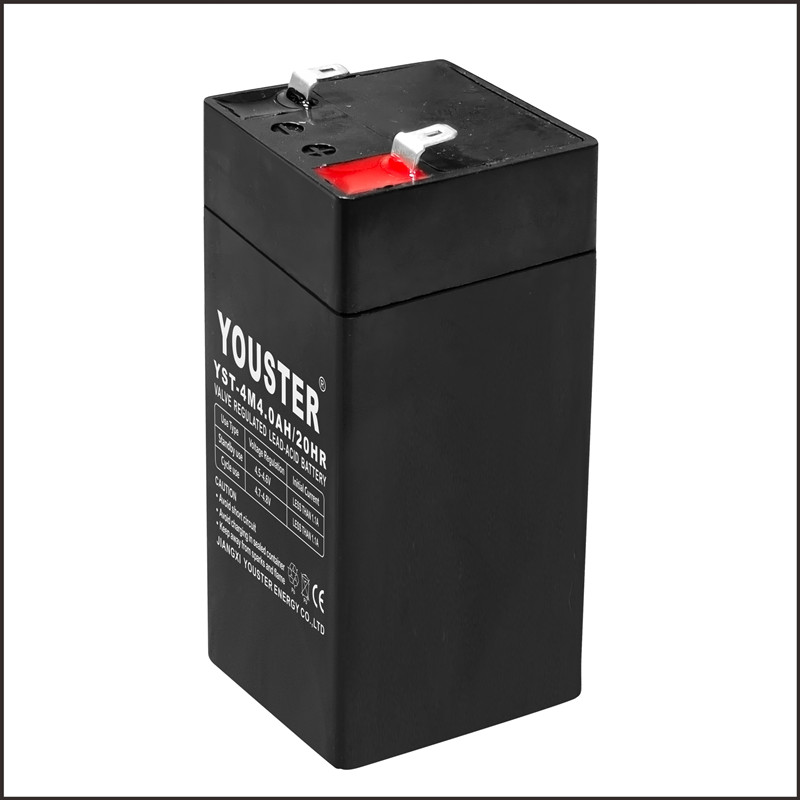 Lang levetid genopladeligt lille bly syre batteri 4v4ah 20h skala system batteri