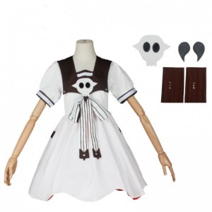 Toiletbundet Hanako-kun Nene Yashiro cosplay kostume kjole hovedbeklædning rekvisitter anime parykker halloween kostume til kvinde