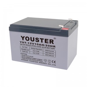 Fabriks direkte pris 12v 10Ah dyb cyklus genopladelige blysyrebatterier til elektriske køretøjer