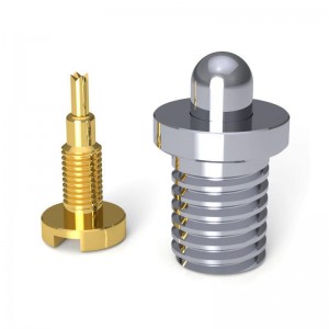 Standard tråd pogo pin