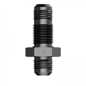 Mandlige Bulkhead brændstoffitting adapter Union Aluminium lige