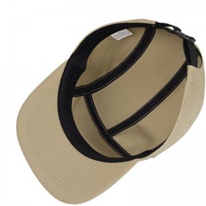 Logo 3D Broderi brugerdefineret logo Nyt design ustruktureret lav profil camp blank almindelig nylon 5 panel hat