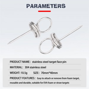 Elongarrow Bueskydning Mål Pin Rustfrit Mål Pin