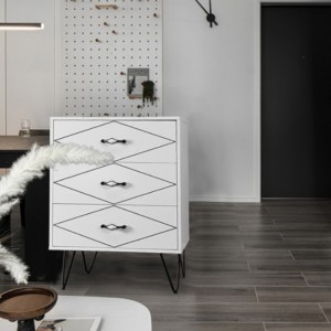 Luksus Factory Tilpas MDF træ natbord hjem brug sengebord natbord