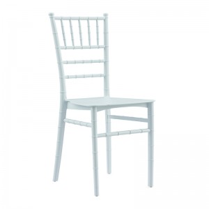 Tiffany Style Party plast bryllup stabelbar udlejning banket Party PP stol Møbler Event stol