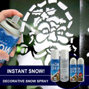 Sne spray graffiti julesnedspray sne spray glas