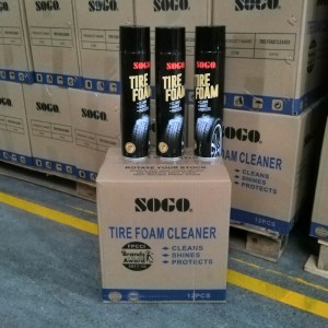 Dæk skinne skumrenser til bilrenser, der varer lang kvalitet glans polsk glans beskyttelse