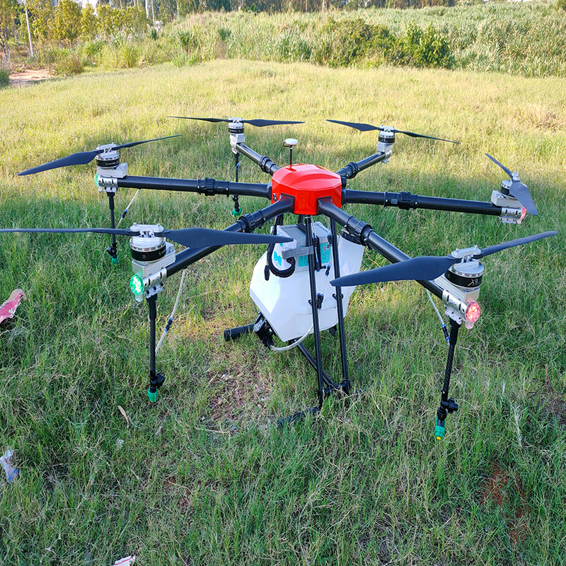 6-akse 22 kg gødning af drone landbrugssprøjtningsdrone landbrug