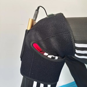 2 stk infrarød rød lysterapi armbælte, 660nm / 850nm bølgelængde, bærbar rød lysterapi pad til skulder, ryg, fødder knæ osv.