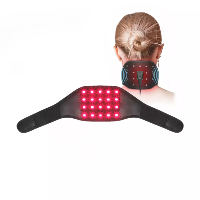 Bærbar skønhed&personlig plejeudstyr LED lys reducerer kropssmerter bærbart rødt lys terapi indpakning tilnakke