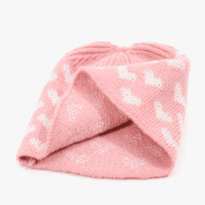 Reflekterende garn Jacquard strikket hat