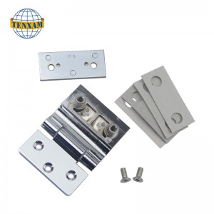 Enkelt side buet hængsel