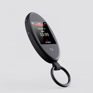 Smart LCD Screen Touch Car Key, opgradernøglefri indgang, lilla bilnøgle auto lock&låse fjernbetjening bilstarter,nøgle fob udskiftning anti tyveri tilbehør, køretøj logo display
