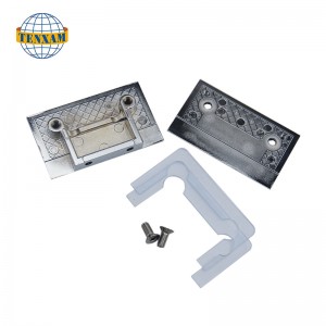 Dobbelthul cambered 0 graders glassklemme