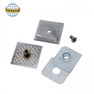 Dobbelt hul cambered 0 graders fastgørelse af klemme