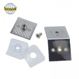 Enkelt side buet 135 graders fastgørelse af klemme