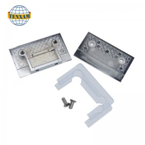 Dobbelt hul kamret 180 graders fastgørelse af klemme