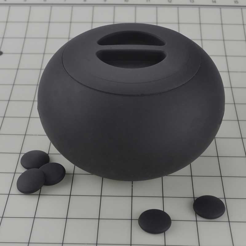 Silikone Weiqi Board Weiqi Game Stones Stykker Uddannelseslegetøj