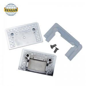 Fillet skrå kant 0 graders glasklemme