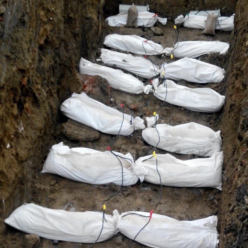 Installationsmetode til offeranode katodisk beskyttelse