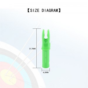 Elongarrow bueskydning pilnock til carbon pil aluminium pil bueskydning tilbehørnock