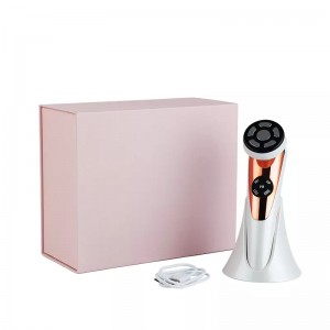 EMS Hot Cold Photon Beauty Instrument Face SkinWhiten Lift Stram ansigtsløft-skønhedsværktøj USB bærbar elektrisk ansigtsmassager, ansigtsintroduktion Rensning af hudstramning af rynkefjernelse Hot ansigtsintroduktion til skønhedsa...