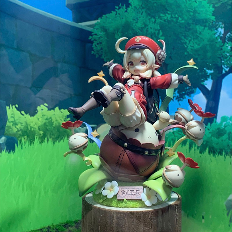 Anime Original God Zephyr Bestil Korie Spark Knight Ver. Smuk pige dukke håndmodel