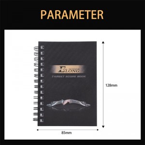 Bueskydningsscore -bog til bueskytter