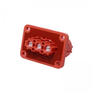 60A/3000V 3 PIN DC High Voltage Connector Socket