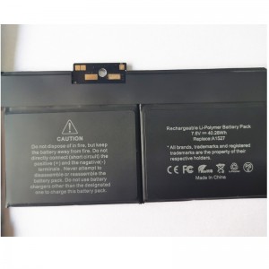Velegnet til Apple Laptop Battery Universal A1534 A1527 A1705 12-tommer bærbar MJY32 MF855 bærbar batteri