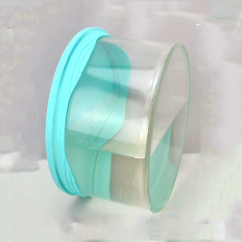 Miljøvenlig genanvendelig silikone stretch mad dækning låg cap til krukke flaske container skål dækker silikone stretch låg