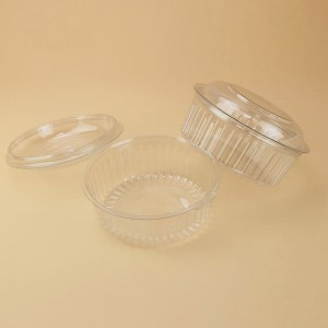 Plast engang gennemsigtig opbevaring af frisk frugtopbevaring af frisk frugtboks