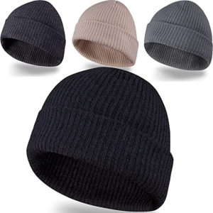 Beanie hatte til mænd, slouchy beanies for mænd strikkede hætter til kvinder&teen til foråret sommer efterår vinter vinter
