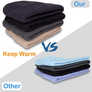 Beanie hatte til mænd, slouchy beanies for mænd strikkede hætter til kvinder&teen til foråret sommer efterår vinter vinter