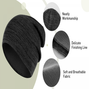 Almindelig strikket hætte