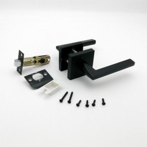 S7503 Privatlivsdørhåndtag til soveværelses- og badeværelsesdøre Matte sort