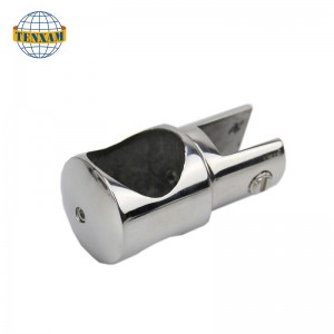 Justerbart bruserør montering af zink allieret rørstøttestik