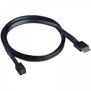 OCULINK KABEL 4I SFF8611 TIL SFF8643 KABEL SFF-8643 SFF-8611 MINISAS 36 PIN-kabel 0,6 meter til computer