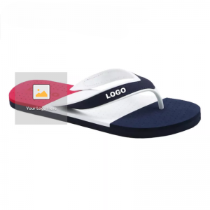 Tilpasset logo Udendørs sommerstrand Engros Hot Sales Men PVC Strap Casual Comfort Sport Eva Flip Flops Flipflops Slipper
