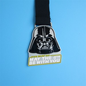 Militær medalje guldsølv og bronzemedaljer